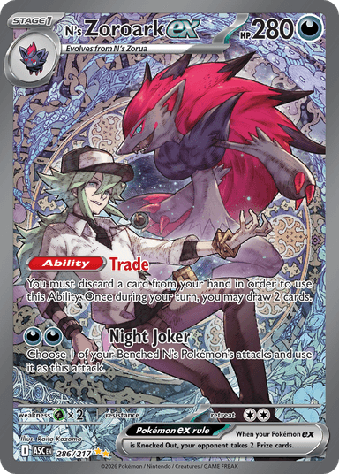 N's Zoroark ex, Ascended Heroes 286