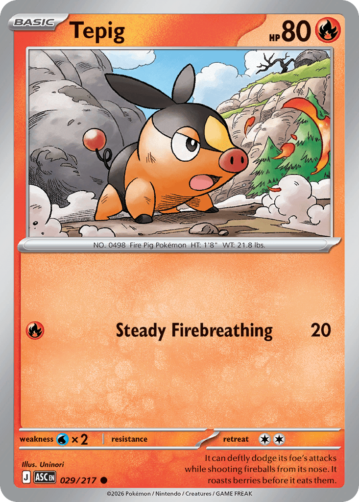 Tepig, Ascended Heroes 29