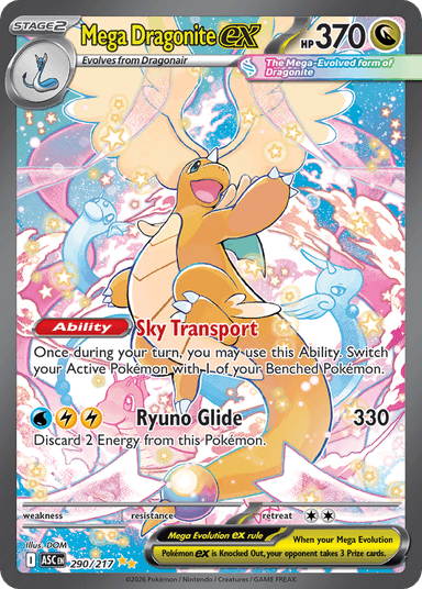 Mega Dragonite ex, Ascended Heroes 290