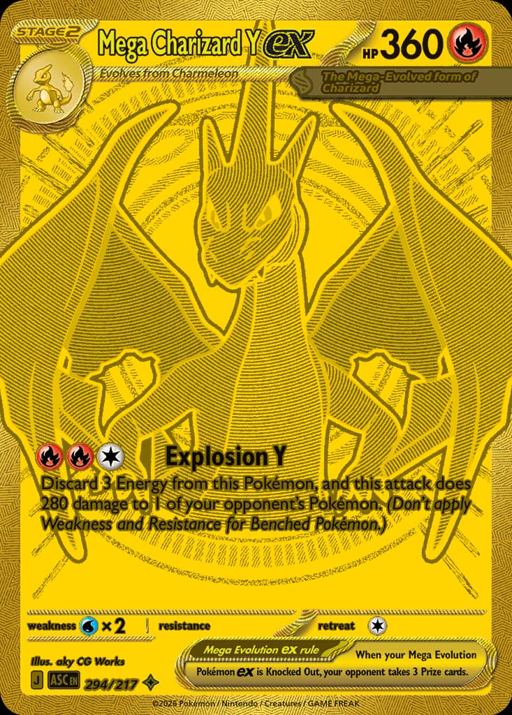 Mega Charizard Y ex, Ascended Heroes 294