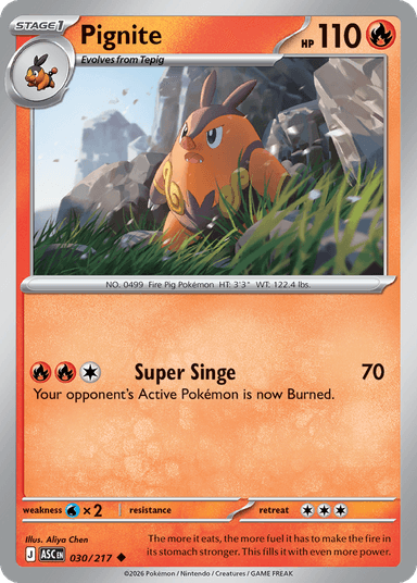 Pignite, Ascended Heroes 30