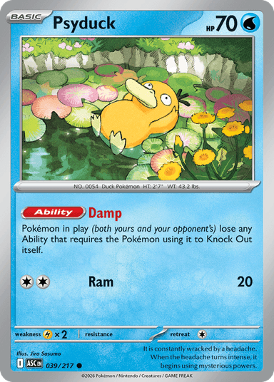 Psyduck, Ascended Heroes 39