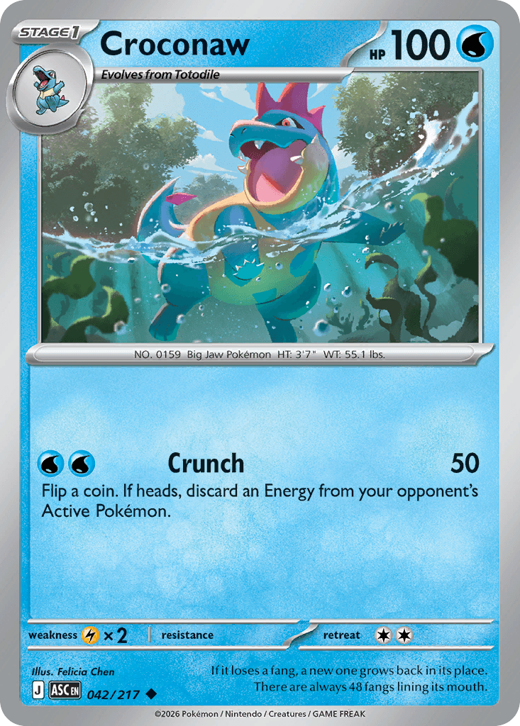 Croconaw, Ascended Heroes 42