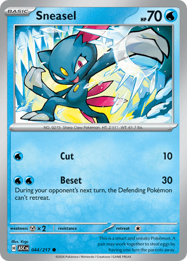 Sneasel, Ascended Heroes 44