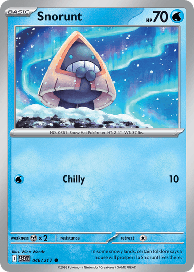 Snorunt, Ascended Heroes 46