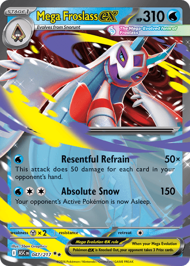 Mega Froslass ex, Ascended Heroes 47