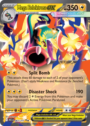 Mega Eelektross ex, Ascended Heroes 61