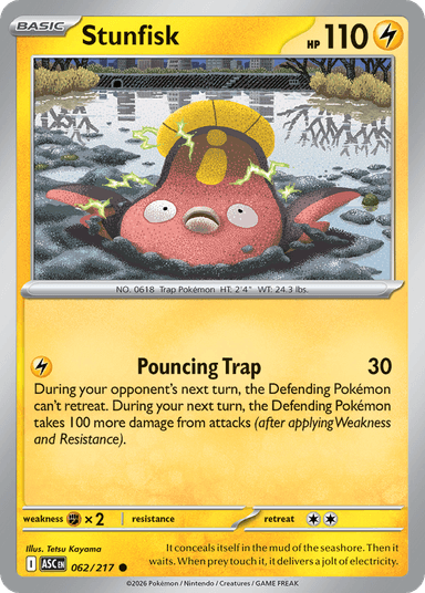 Stunfisk, Ascended Heroes 62