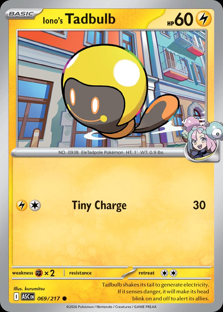 Iono's Tadbulb, Ascended Heroes 69