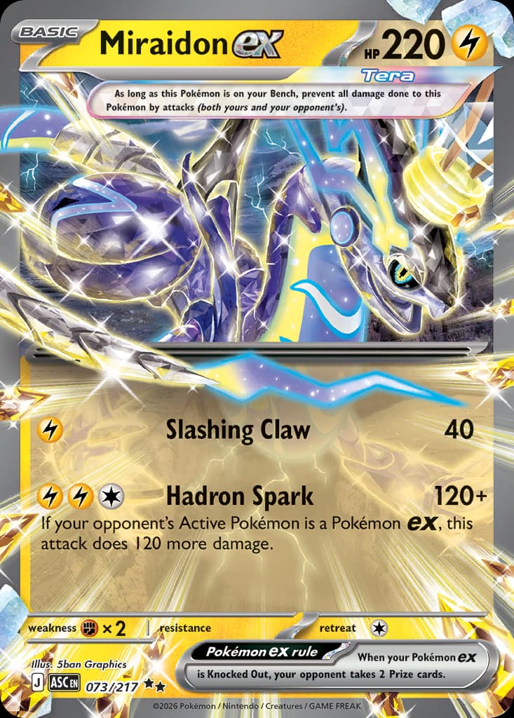 Miraidon ex, Ascended Heroes 73