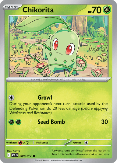 Chikorita, Ascended Heroes 8