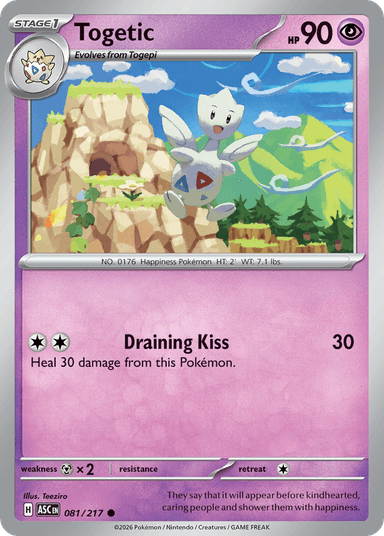Togetic, Ascended Heroes 81
