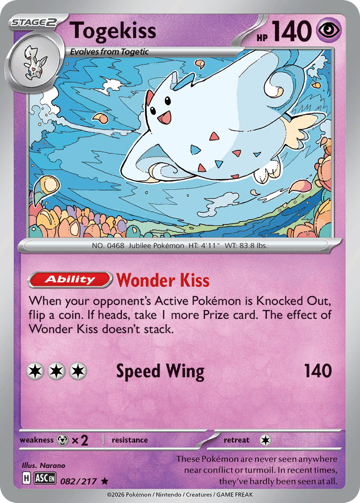 Togekiss, Ascended Heroes 82