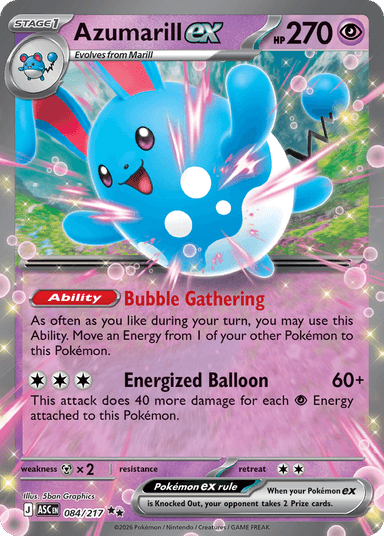 Azumarill ex, Ascended Heroes 84