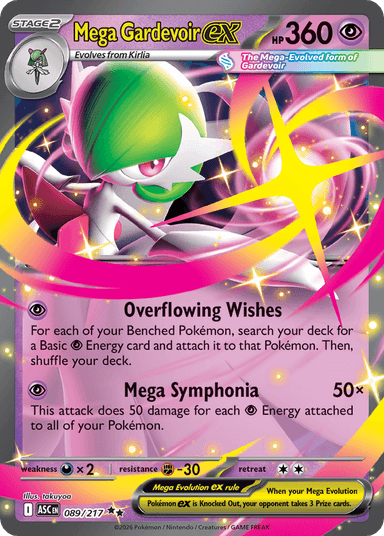 Mega Gardevoir ex, Ascended Heroes 89