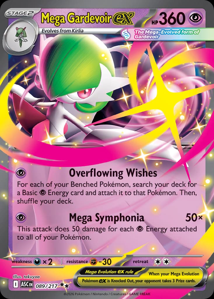 Mega Gardevoir ex, Ascended Heroes 89