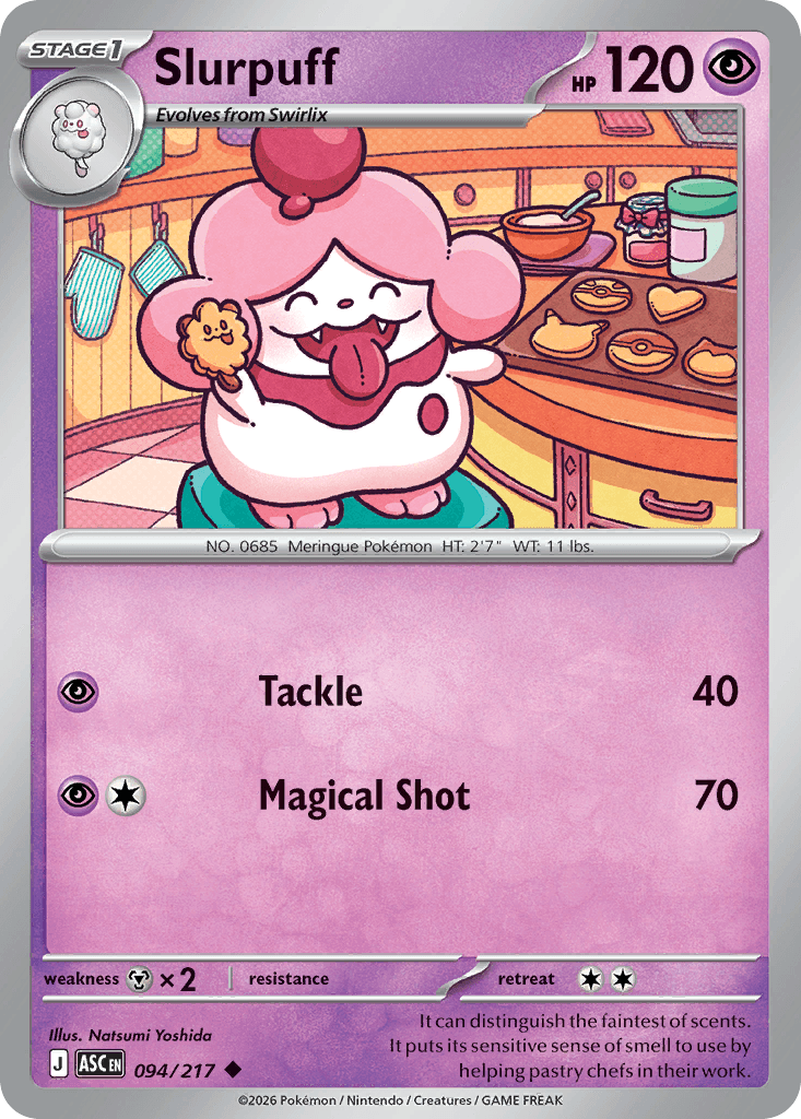 Slurpuff, Ascended Heroes 94