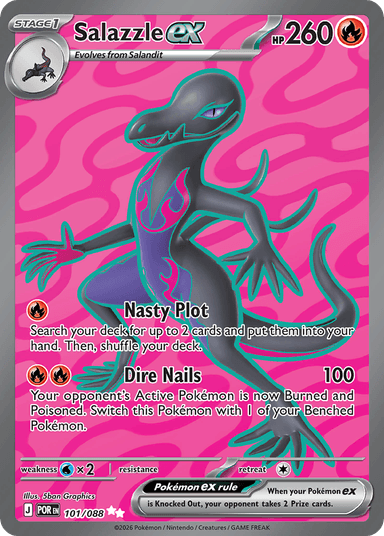 Salazzle ex, Perfect Order 101