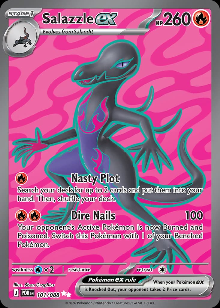 Salazzle ex, Perfect Order 101