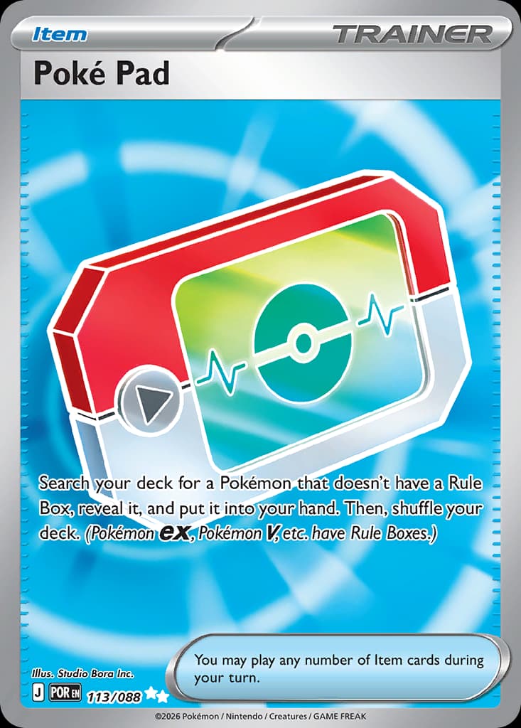 Poké Pad, Perfect Order 113