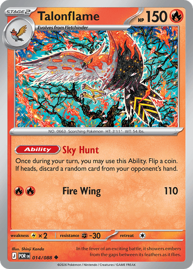 Talonflame, Perfect Order 14
