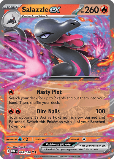 Salazzle ex, Perfect Order 16