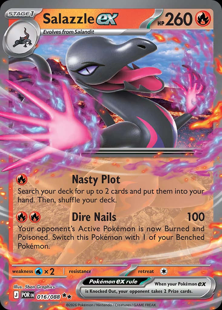 Salazzle ex, Perfect Order 16