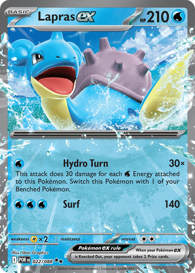 Lapras ex, Perfect Order 22