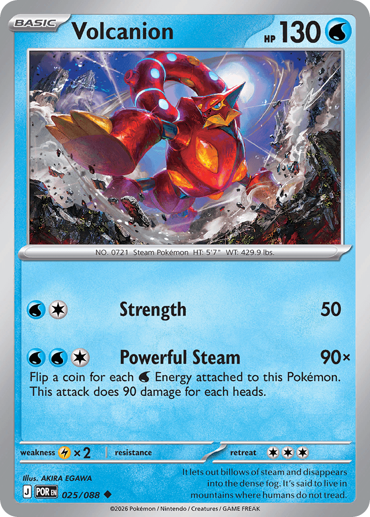 Volcanion, Perfect Order 25