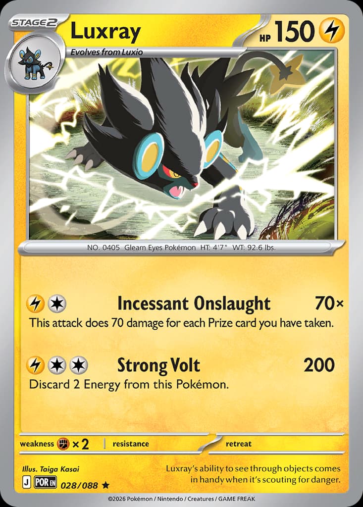 Luxray, Perfect Order 28