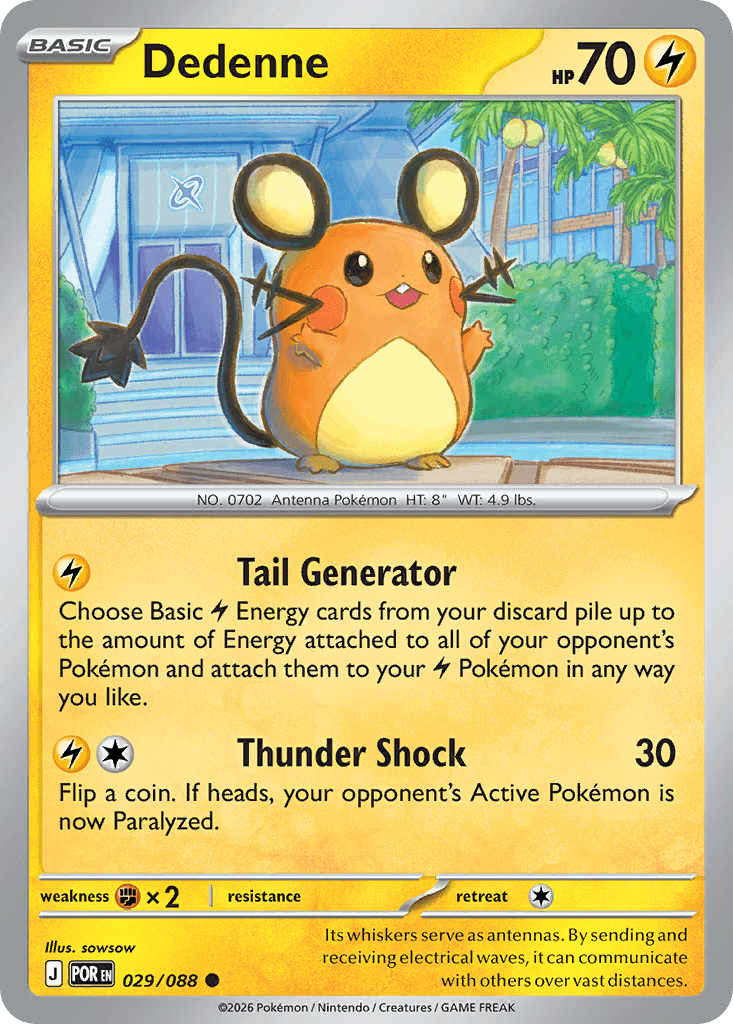 Dedenne, Perfect Order 29