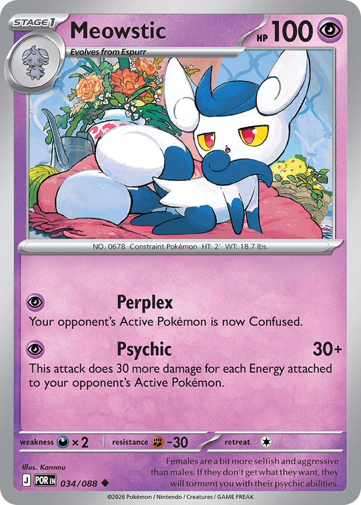Meowstic, Perfect Order 34