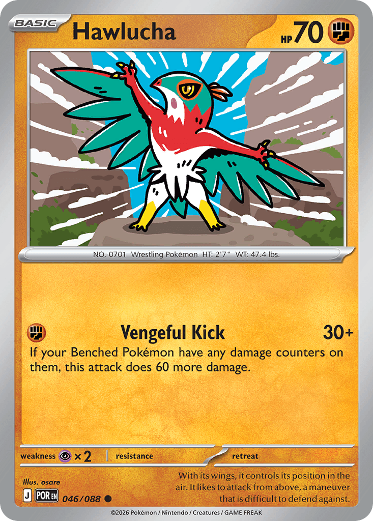 Hawlucha, Perfect Order 46