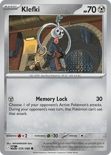 Klefki, Perfect Order 59