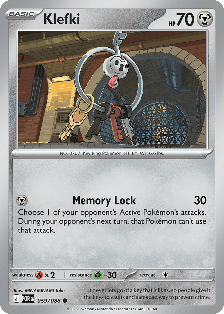 Klefki, Perfect Order 59
