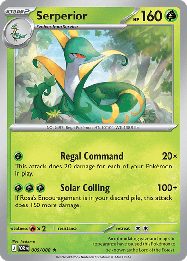 Serperior, Perfect Order 6