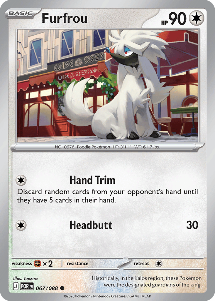 Furfrou, Perfect Order 67