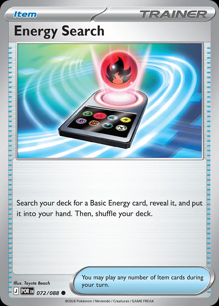 Energy Search, Perfect Order 72
