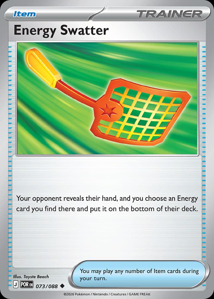 Energy Swatter, Perfect Order 73