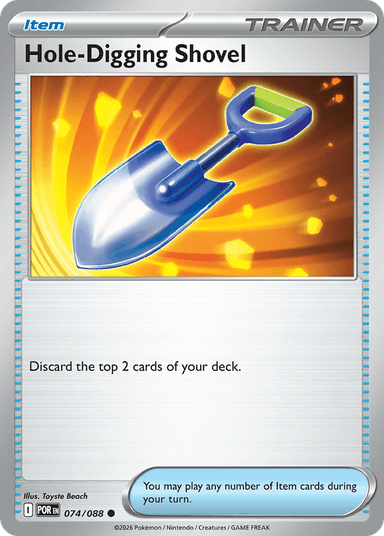 Hole-Digging Shovel, Perfect Order 74