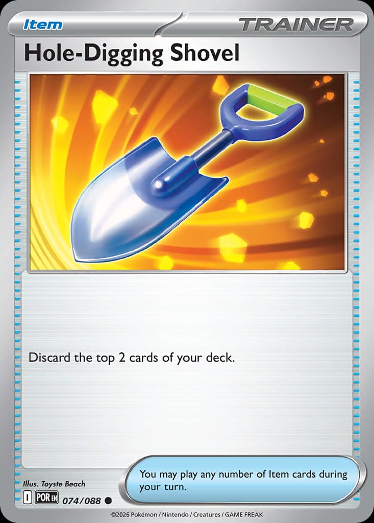Hole-Digging Shovel, Perfect Order 74
