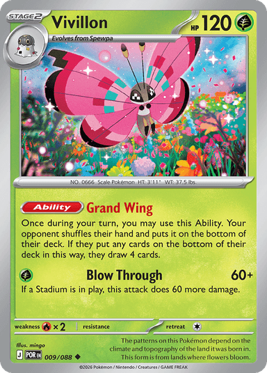 Vivillon, Perfect Order 9