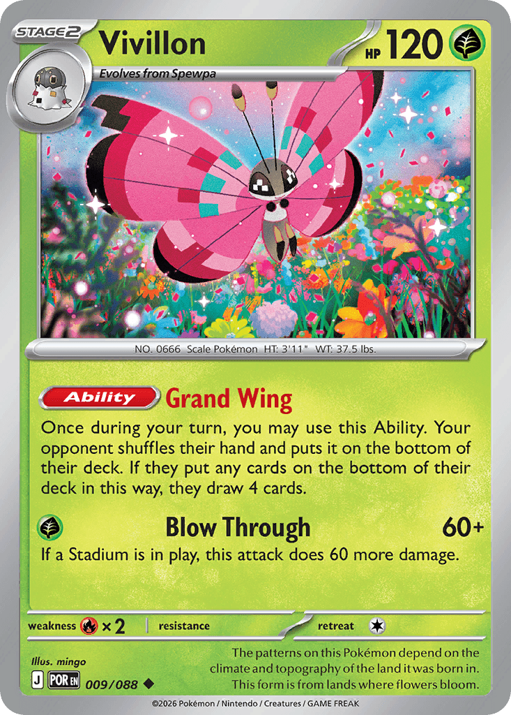 Vivillon, Perfect Order 9