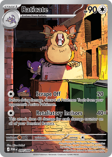 Raticate, Perfect Order 99