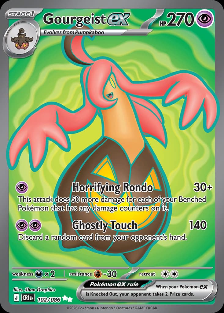 Gourgeist ex, Chaos Rising 102