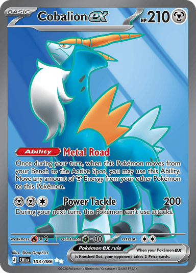 Cobalion ex, Chaos Rising 103