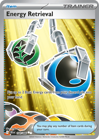 Energy Retrieval, Chaos Rising 108