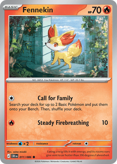 Fennekin, Chaos Rising 11