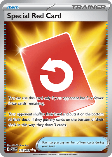 Special Red Card, Chaos Rising 113