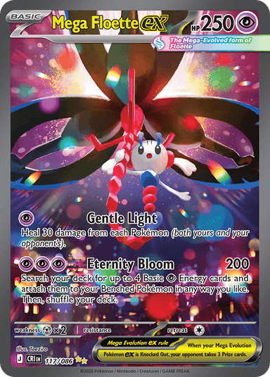 Mega Floette ex, Chaos Rising 117